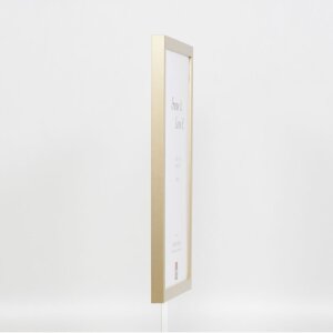 Struttura in legno Top Cube 35x50 cm vetro museale oro