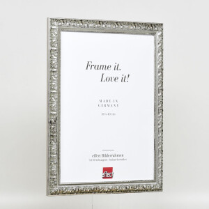 Effetto cornice in legno Profilo 94 argento 35x50 cm Vetro Museo