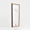 Cornice in legno effetto profilo 23 marrone chiaro 40x40 cm vetro trasparente