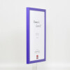 Telaio in legno Top Cube 40x40 cm viola vetro normale