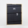 Telaio effetto legno profilo 23 noce marrone 40x40 cm vetro antiriflesso