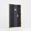 Telaio effetto legno profilo 23 noce marrone 40x40 cm vetro antiriflesso