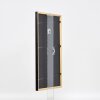 Telaio effetto legno profilo 23 noce marrone 40x40 cm vetro antiriflesso
