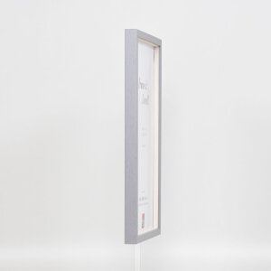 Telaio in legno effetto profilo 35 grigio chiaro 40x40 cm vetro normale + distanziale