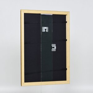 Telaio in legno effetto profilo 21 marrone noce 40x40 cm vetro acrilico