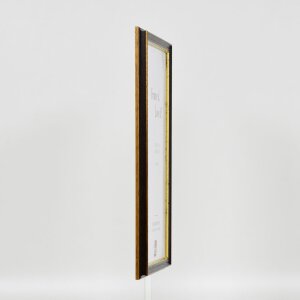 Telaio in legno effetto profilo 21 marrone noce 40x40 cm vetro acrilico
