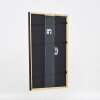 Cornice in legno effetto profilo 23 marrone chiaro 40x40 cm vetro museo
