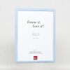 Effetto cornice in legno Profilo 32 blu 40x40 cm Vetro Museo