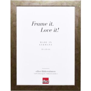 Cornice ad effetto 2319 argento antico 40x40 cm vetro...