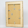 Cornice barocca ad effetto Profilo 31 argento 40x40 cm Vetro Museo