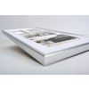 Cornice da galleria in plastica GALERIA per 3 x 10x15 cm - argento