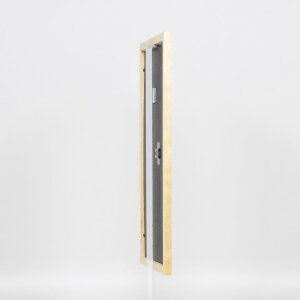 Telaio effetto legno profilo 2210 naturale 40x50 cm vetro antiriflesso