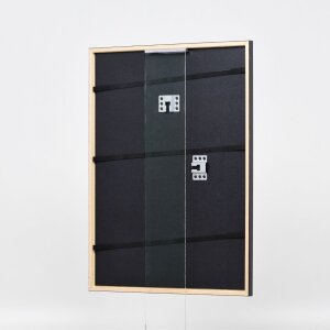 Telaio in legno effetto profilo 23 rosso 40x50 cm vetro antiriflesso