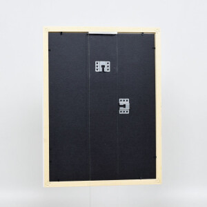Telaio effetto legno profilo 2210 bianco 40x50 cm vetro acrilico