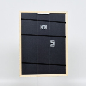 Telaio effetto legno profilo 38 bianco 40x50 cm vetro acrilico