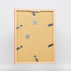 Struttura in legno Top Cube 40x50 cm rosso Vetro Antireflex