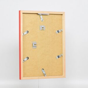 Struttura in legno Top Cube 40x50 cm rosso Vetro Antireflex