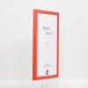 Struttura in legno Top Cube 40x50 cm rosso Vetro Antireflex