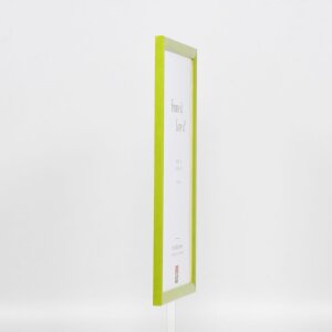 Telaio effetto legno profilo 89 verde 40x50 cm vetro acrilico