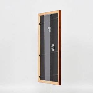 Effetto cornice in legno Profilo 89 marrone scuro 40x50 cm Vetro acrilico