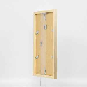 Struttura in legno Top Cube 40x50 cm vetro antiriflesso oro
