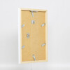 Struttura in legno Top Cube 40x50 cm vetro acrilico bianco