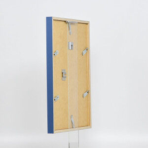 Telaio in legno effetto Profilo 35 blu 40x50 cm vetro normale + distanziatore