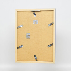 Struttura in legno Top Cube 40x50 cm vetro acrilico argento