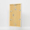 Struttura in legno Top Cube 40x50 cm vetro acrilico argento