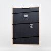 Effetto cornice in legno Profilo 23 rosso 40x50 cm Vetro Museo