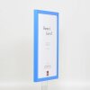 Cornice in legno Top Cube 40x50 cm vetro museale blu