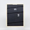 Cornice in legno effetto profilo 32 blu 40x50 cm vetro museo