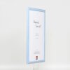 Cornice in legno effetto profilo 32 blu 40x50 cm vetro museo