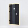 Cornice in legno effetto profilo 32 verde 40x50 cm vetro museale