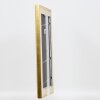 Cornice in legno effetto profilo 95 oro 40x50 cm vetro acrilico