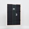 Telaio effetto legno profilo 2070 vetro museo 40x50 cm bianco