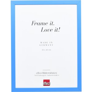 Struttura in legno Top Cube 40x60 cm blu Vetro antiriflesso