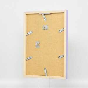 Struttura in legno Top Cube 40x60 cm vetro antiriflesso lilla