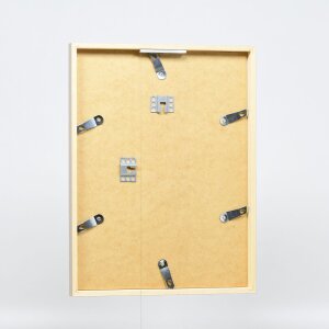 Telaio in legno effetto profilo 35 marrone chiaro 40x60 cm vetro antiriflesso