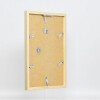 Struttura in legno Top Cube 40x60 cm vetro antiriflesso oro