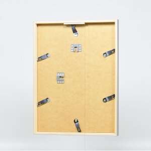 Telaio effetto legno profilo 35 grigio chiaro 40x60 cm vetro acrilico