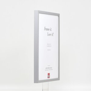 Telaio effetto legno profilo 35 grigio chiaro 40x60 cm vetro acrilico
