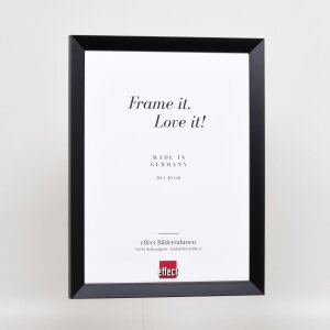 Telaio in legno effetto Top N nero 40x60 cm vetro acrilico