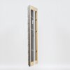 Telaio effetto legno profilo 94 argento 40x60 cm vetro antiriflesso