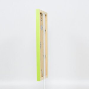 Telaio in legno Top Cube 40x60 cm vetro museale verde
