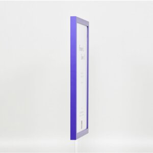 Cornice in legno Top Cube 40x60 cm vetro museale viola