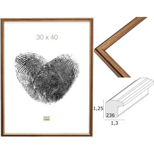 Deknudt S236A1 Cornice in legno oro