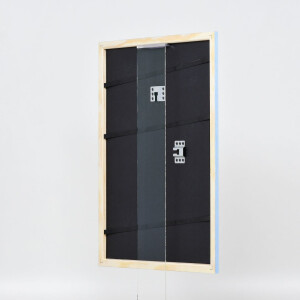 Effetto cornice in legno Profilo 32 blu 40x60 cm Vetro Museo