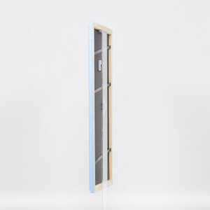 Effetto cornice in legno Profilo 32 blu 40x60 cm Vetro Museo