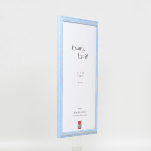 Effetto cornice in legno Profilo 32 blu 40x60 cm Vetro Museo